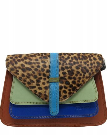 Torebka damska klasyczna elegancka skórzana na ramię pasek OLIVKA, Olivka Warsaw