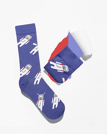 Kolorowe Skarpetki - Space Socks, Prezent Socks