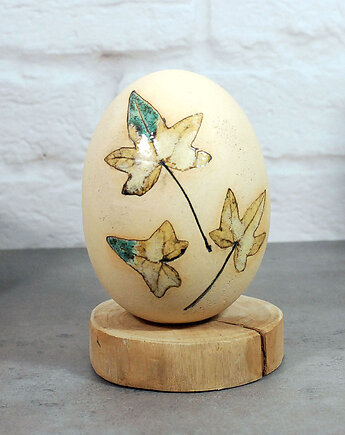 Wielkanocne jajo - ceramiczna ozdoba na stół, 10FingersArt