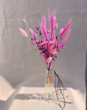 Mini bukiet ,,Kwitnące serduszko" z suszków, Rondo Kwiatowe