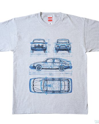 koszulka SAAB GRAY tshirt, 777 Tshirts