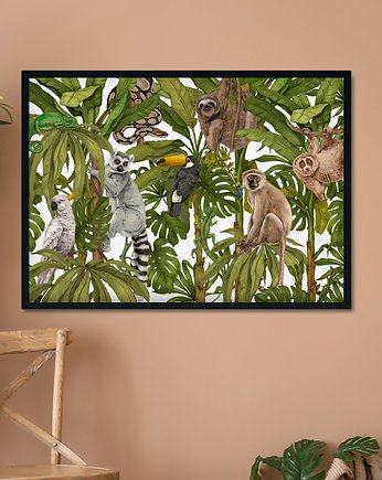 Plakat Rodzina z Dżungli 2 P478, OSOBY - Prezent dla dziecka