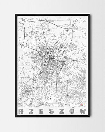 Plakat Rzeszów - CityArtPosters, CityArtPosters