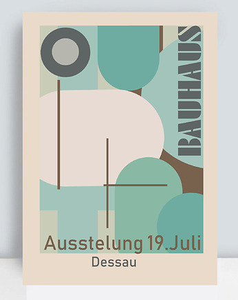 Plakat  Bauhaus, Project 8