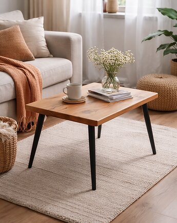 Stolik kawowy live edge Simple, Ohwood manufaktura