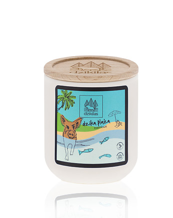 Dzika plaża - świeca rzepakowa 90 ml, Dzikilas