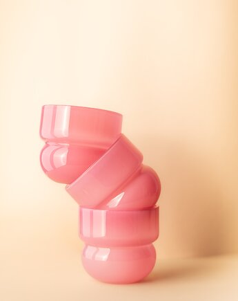 Zestaw Szklanek  RUNO - 2 SZTUKI (malinowe) 220ml, FORMY PROSTE