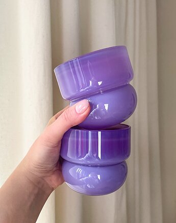 Zestaw Szklanek  RUNO - 2 SZTUKI (wrzos) 220ml, FORMY PROSTE