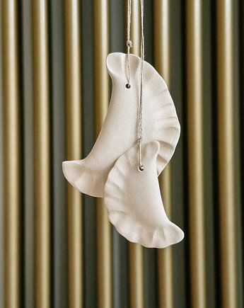 Pierożek choinkowy mały ZESTAW 5 sztuk, Makatka Polka Ceramiczna