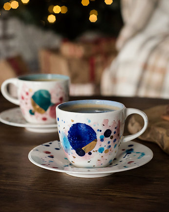 Porcelanowa kosmiczna filiżanka, imkadesign