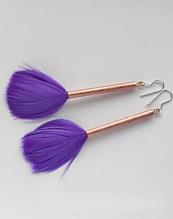 PIÓRKO kolczyki, Katarzyna Kaminska ART