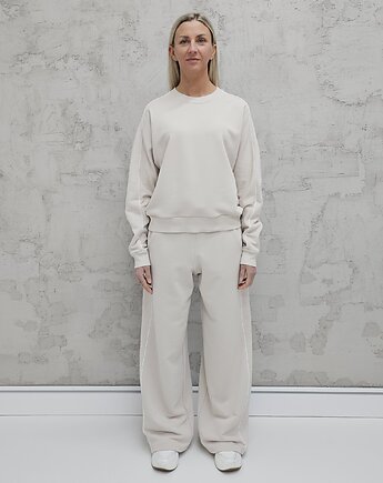 Kai komfortowy komplet z lamówką cloud, Ablush