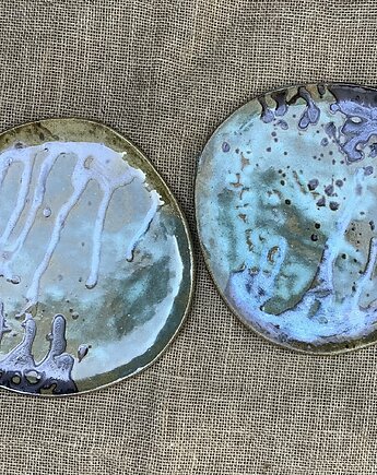 Duże talerze ręcznie robione, Ceramystiq