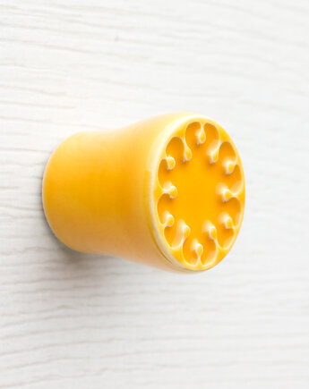 Gałka do mebli żółta, wz.9, pracowniazona