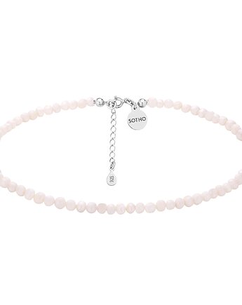 Srebrny choker z pereł naturalnych, SOTHO
