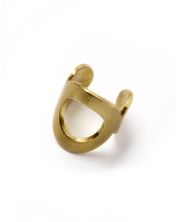 Nausznica złocona Ring, Marta jewelry