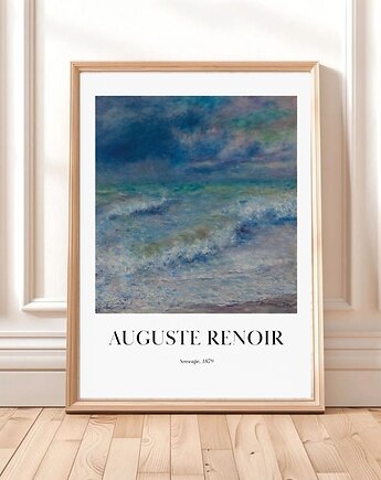 PLAKAT dekoracyjny , Renoir, wystawowy, black dot studio