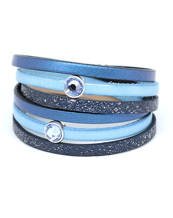 Bransoletka z kryształkami Fun niebieska, Kociokwik Jewelry