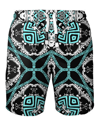 Shorty Kąpielowe Męskie DR.CROW Mint Baroque, DrCrow