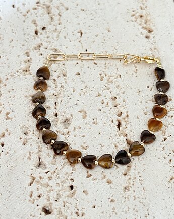 Bransoletka Tygrysie oko Serce, Chmolowska Jewellery