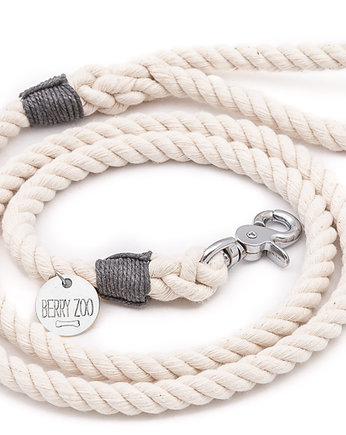 Smycz Natural Silver classic, berry zoo