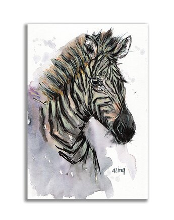Obraz ręcznie malowany "Zebra", Galeria Alma