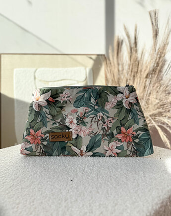 Kosmetyczka less waste camellia, sacky bag