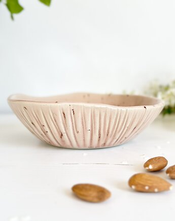 Ceramiczna miska S - piaskowy róż, Och ceramika