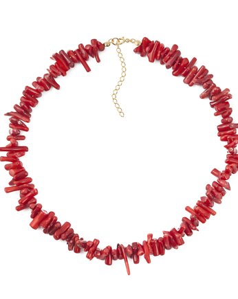 Naszyjnik CORAL red & pink - personalizacja na zamówienie, Elize
