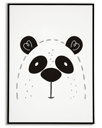 Plakat do pokoju dziecięcego - PANDA, Bajkowe Obrazki