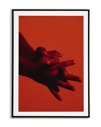Plakat skandynawski - my Identity , hands, Bajkowe Obrazki