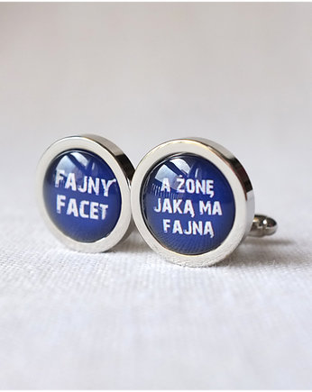 Fajny Facet z Fajną Żoną - granat, kameLeonia