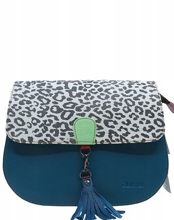 Torebka damska klasyczna odpinany wymienny chwost brelok OLIVKA, Olivka Warsaw
