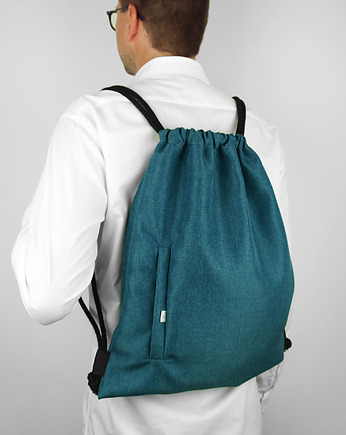 Worek Plecak Turkus, purol design