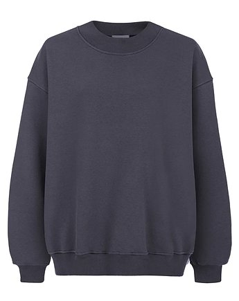 Bluza crew neck light antracite cheer long, Patchouli