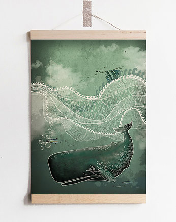 Morskie opowieści print B2A3A4, Pencil Studio