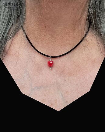 Walentynkowe serduszko z pięknej ceramiki prezent  handmade dla ukochanej osoby, Galeria Limart