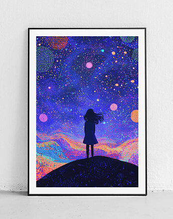 Plakat - Marzenia o Kosmicznych Wysokościach, Harvest Maison