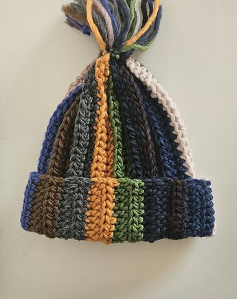 Czapka "Kolorowe Pasmo", Las i Łąka