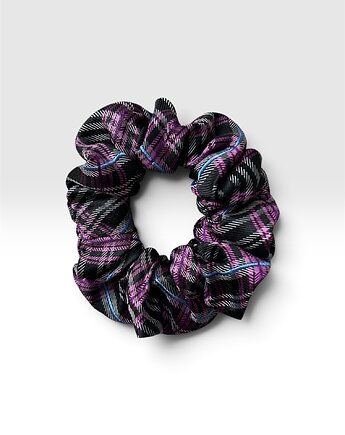 Jedwabna gumka scrunchie z upcyclingu, Lush from trash