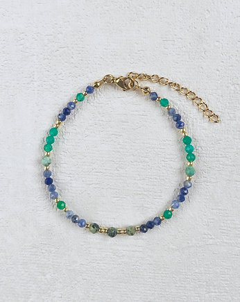 Bransoletka FRESH - Sodalit/Onyks/turkus, Gleeme Jewellery