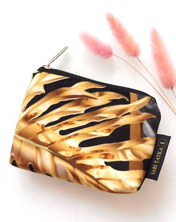 Portfel card holder Złoty Liść, sabi tatka