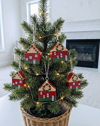 Zestaw domków bombek, Panda Design