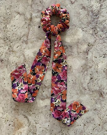 Scrunchie Lena z odwiązywaną szarfą - Medium, Volie Line