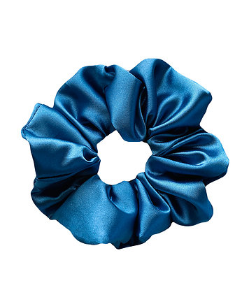 Satynowa gumka do włosów scrunchie Jeans RÓŻNE MODELE, Nandi