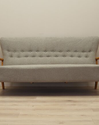 Sofa bukowa, duński design, Soren Hansen, producent: Fritz Hansen, Przetwory design