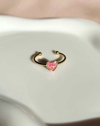 Regulowany pierścionek z kwiatami, Colie