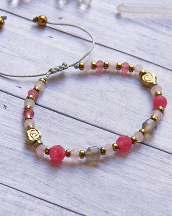 Amulet - MIŁOŚĆ vol.3 - turmalin, agat, jadeit, hematyt, kaktusia