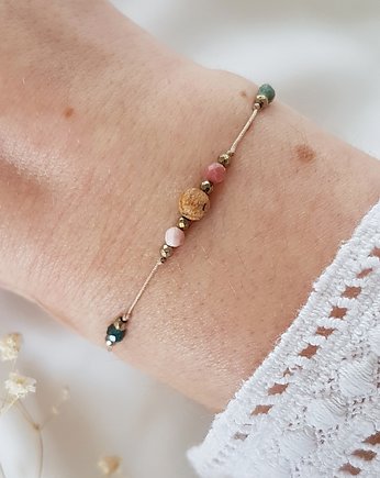 Bransoletka z jaspisem, LEI handmade 