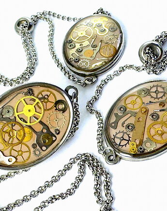 Bransoletka owalna - zatrzymaj czas - beżowa III, DROBINY CZASU